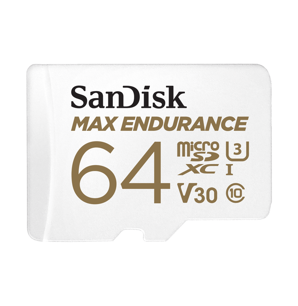 Carte microSD™ MAX ENDURANCE de SanDisk - 64 Go