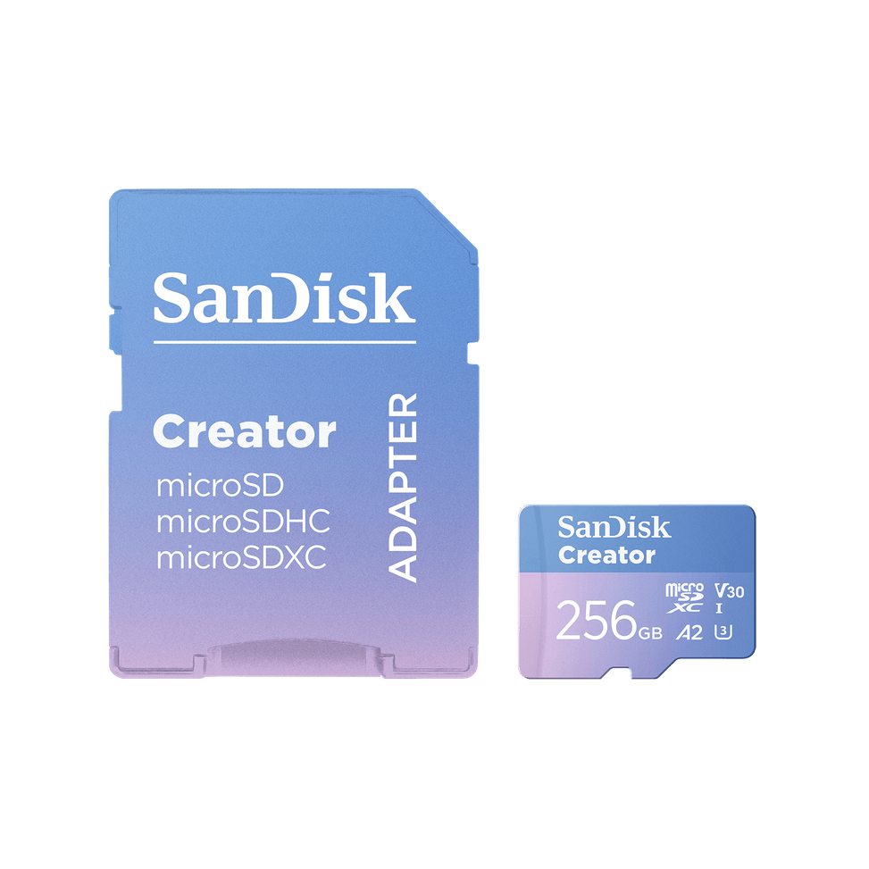 Carte microSD SanDisk Creator - 256 Go — image 2