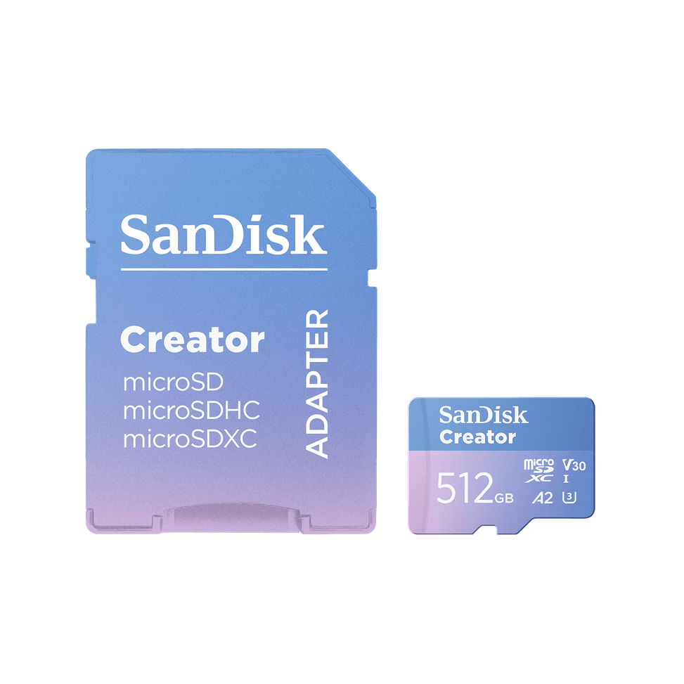 Carte microSD SanDisk Creator - 512 Go — image 2