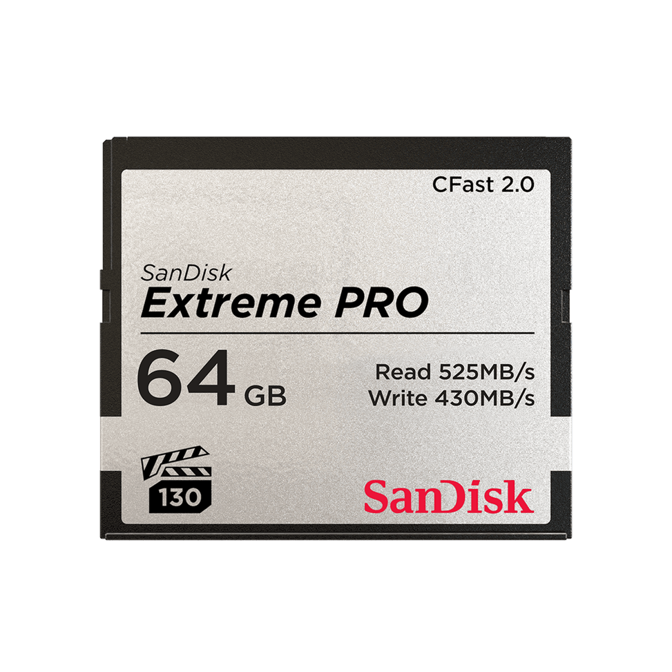 Carte Mémoire SanDisk Extreme PRO CFast 2.0 - 64 Go — image 1