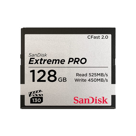 Carte Mémoire SanDisk Extreme PRO CFast 2.0 - 128 Go