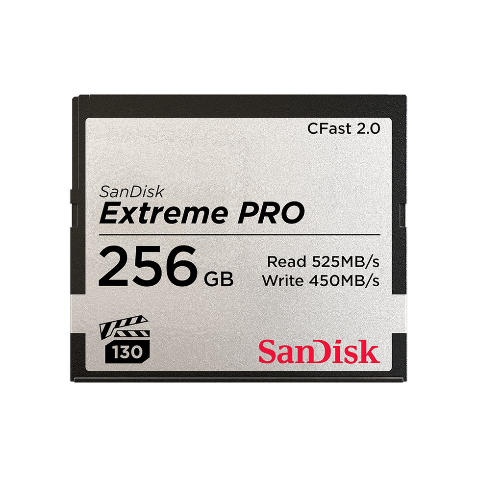 Carte Mémoire SanDisk Extreme PRO CFast 2.0 - 256 Go — image 1