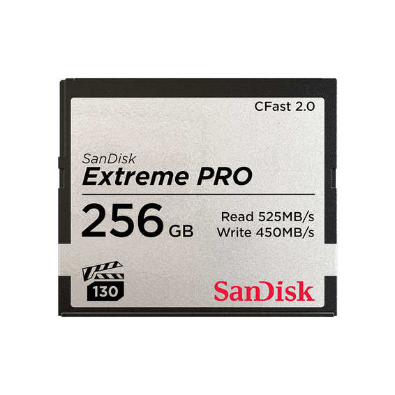 Carte Mémoire SanDisk Extreme PRO CFast 2.0 - 256 Go