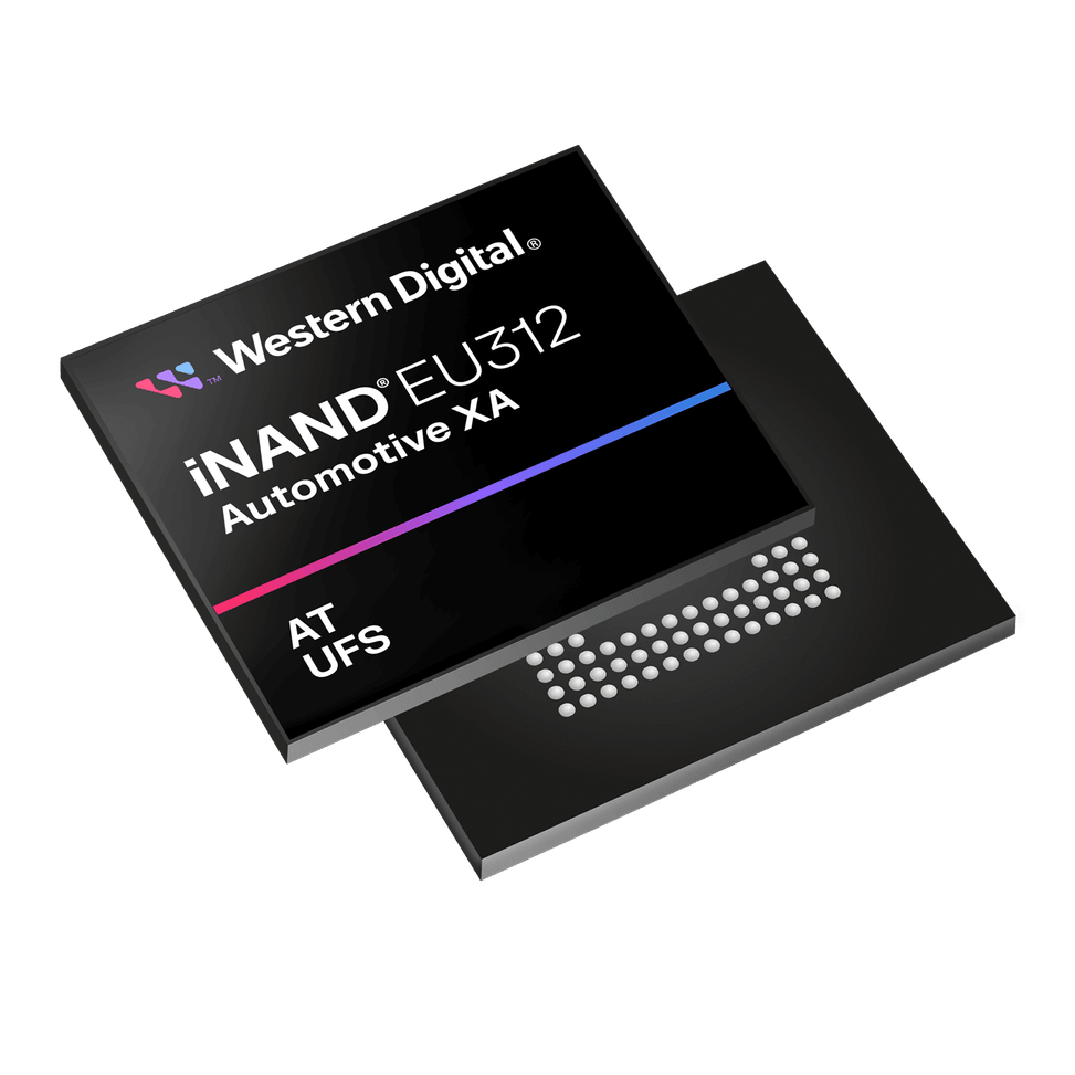 Western Digital UFS pour l'automobile - Interface : UFS 2.1 - Catégorie du produit : Grade 3 - 256 Go — image 1