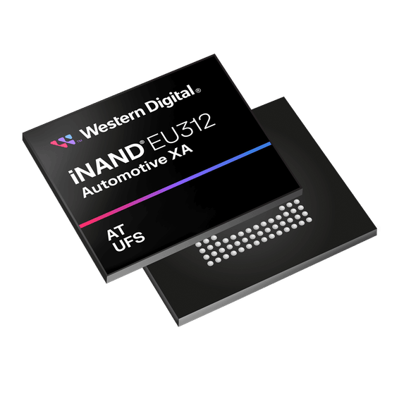 Western Digital UFS pour l'automobile - Interface : UFS 2.1 - Catégorie du produit : Grade 3 - 256 Go