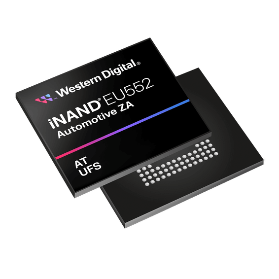 Western Digital UFS pour l'automobile - Interface : UFS 3.1 - Catégorie du produit : Grade 2 - 512 Go