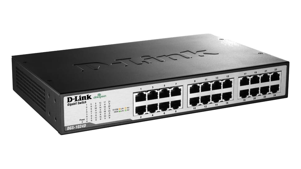 Switch Non Administrable D-Link 16-port 10/100Base-T (DES-1016D/E)