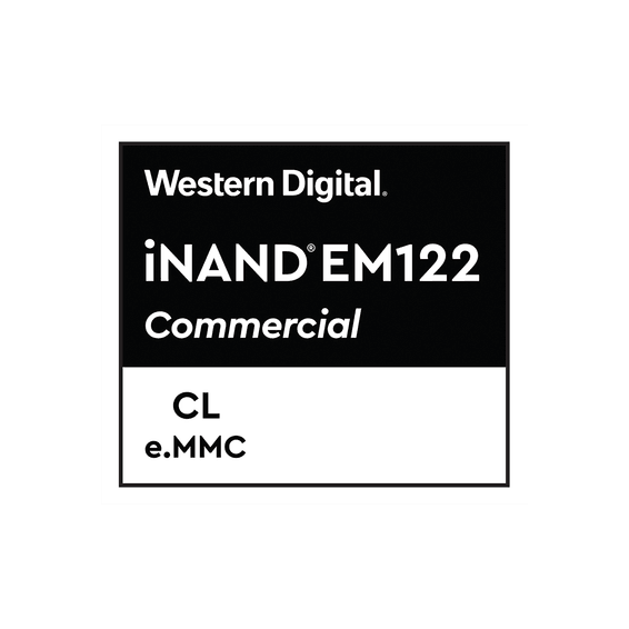 Western Digital Commercial e.MMC - Catégorie du produit : Commerce - NAND : 2D NAND - 8 Go