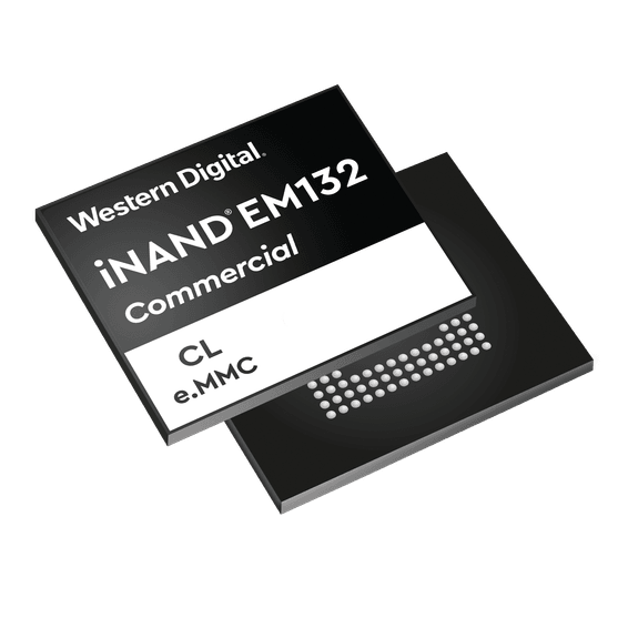 Western Digital Commercial e.MMC - Catégorie du produit : Commerce - NAND : 3D NAND - 16 Go