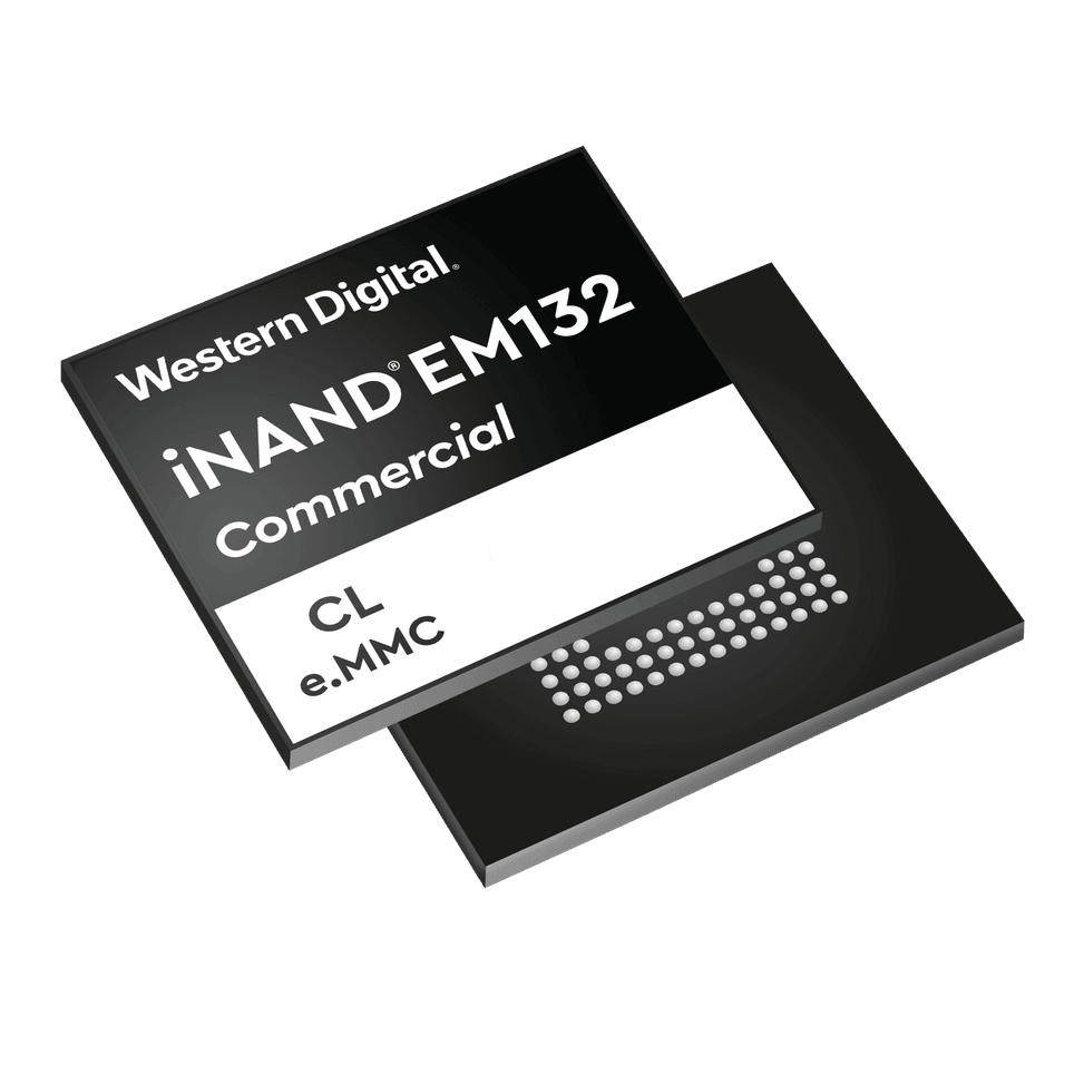 Western Digital Commercial e.MMC - Catégorie du produit : Commerce - NAND : 3D NAND - 32 Go — image 1