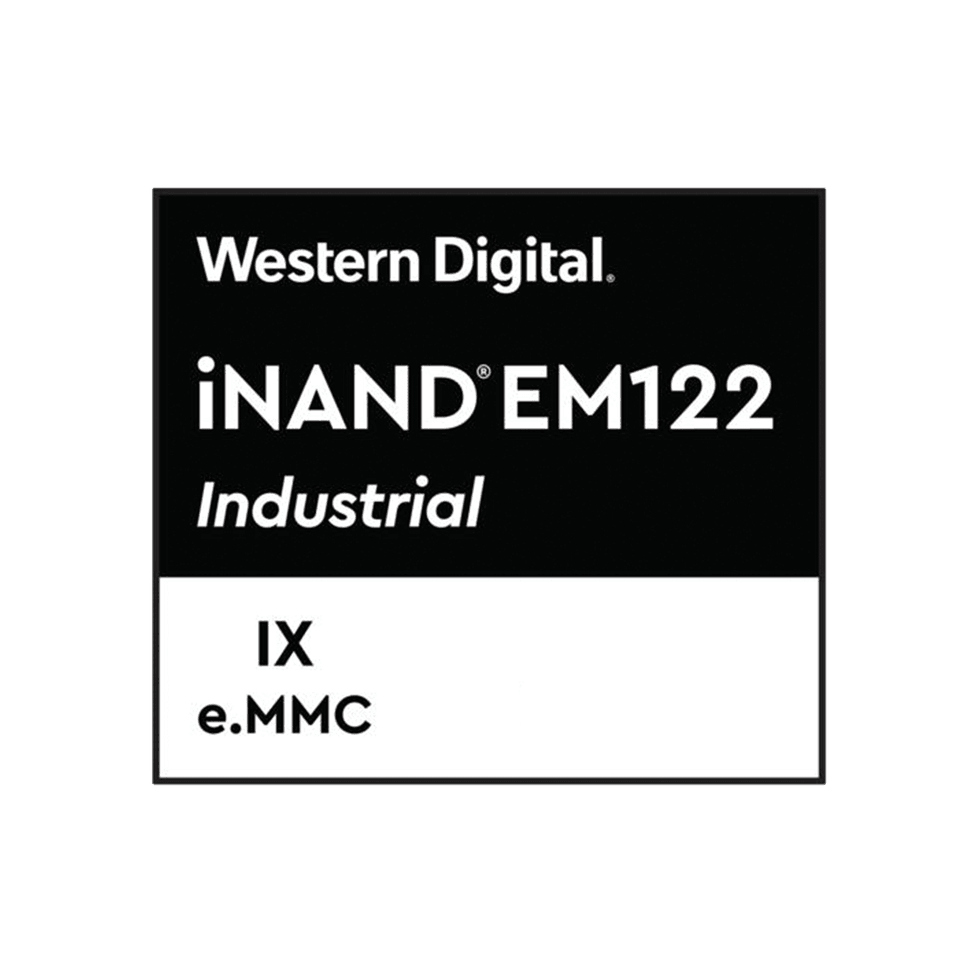 Western Digital e.MMC pour l’industrie - Température de fonctionnement : -25°C à 85°C - NAND : 2D NAND - 8 Go — image 1