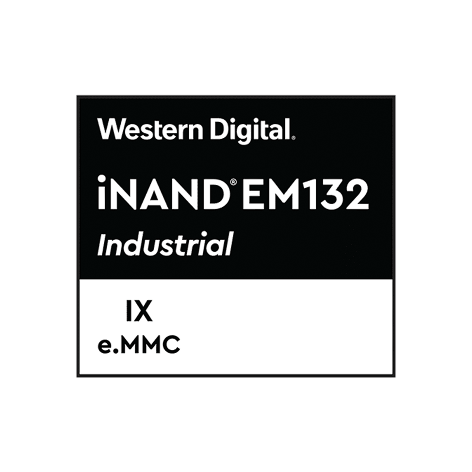 Western Digital e.MMC pour l’industrie - Température de fonctionnement : -25°C à 85°C - NAND : 3D NAND - 16 Go — image 1