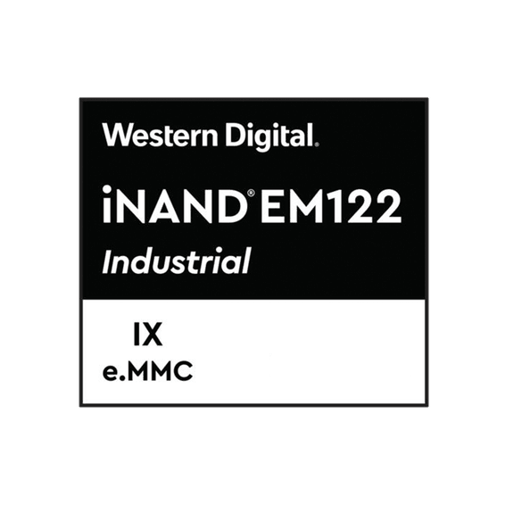 Western Digital e.MMC pour l’industrie - Température de fonctionnement : -25°C à 85°C - NAND : 2D NAND - 32 Go