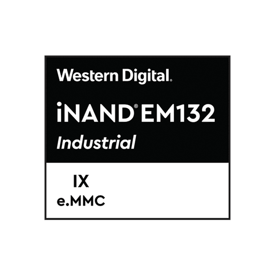Western Digital e.MMC pour l’industrie - Température de fonctionnement : -25°C à 85°C - NAND : 3D NAND - 128 Go