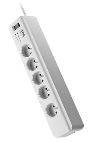 Bloc parafoudre 5 prises 230V APC Essential SurgeArrest PM5-FR