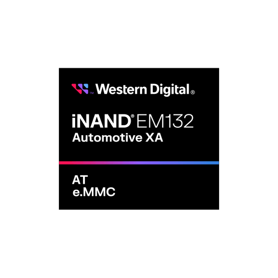 Western Digital e.MMC pour l'automobile - Catégorie du produit : Grade 3 - NAND : 3D NAND - 128 Go