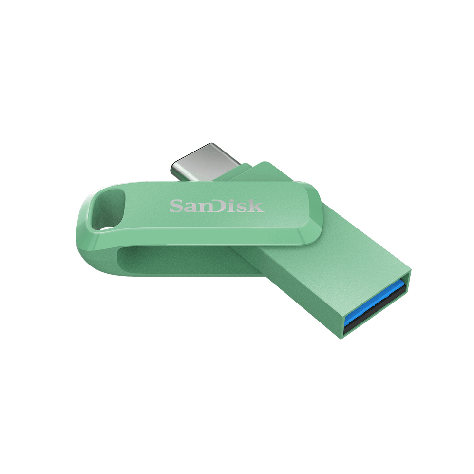 SanDisk Clé double connectique USB Type-C™ Ultra Dual Drive Go - 128 Go - Absinthe Green — image 2