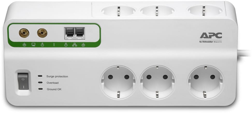 Multiprise APC Essential SurgeArrest Parafoudre 6 prises 230V