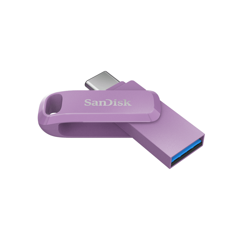 SanDisk Clé double connectique USB Type-C™ Ultra Dual Drive Go - 1 To - Lavande — image 2