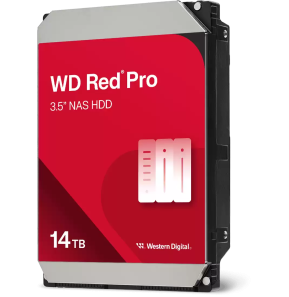 Disque dur interne 3.5" Western Digital Red Pro 14 To pour NAS (WD142KFGX)