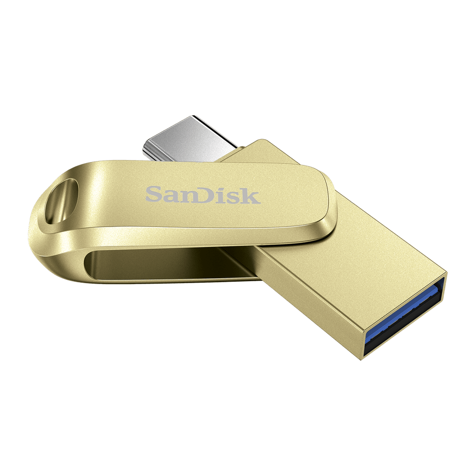 Clé USB Type-C™ SanDisk Ultra® Dual Drive Luxe - 256 Go - Or — image 2