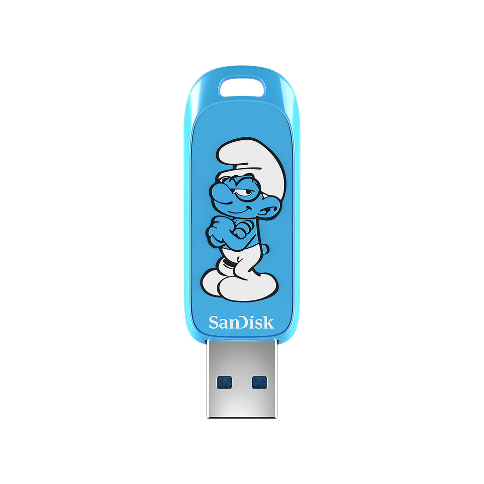 Clé USB SanDisk Les Schtroumpfs - 64 Go — image 1