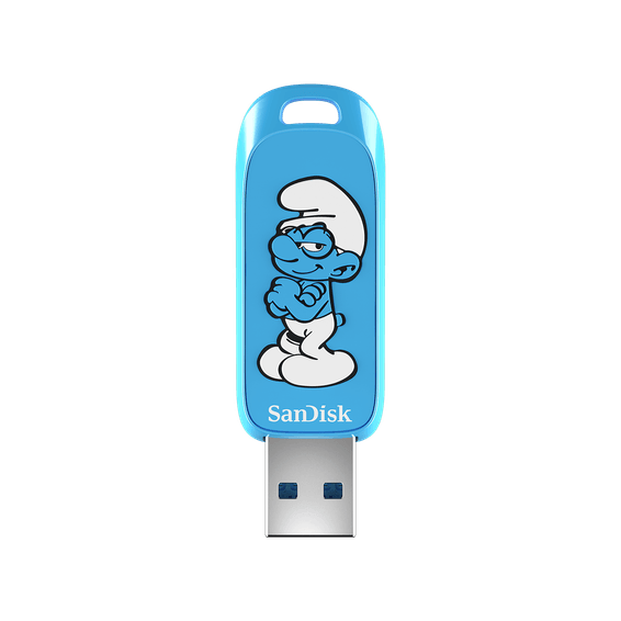Clé USB SanDisk Les Schtroumpfs - 64 Go