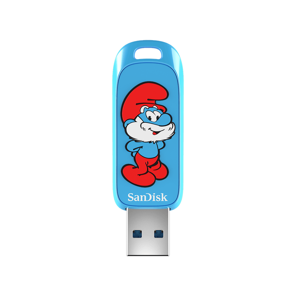 Clé USB SanDisk Les Schtroumpfs - 128 Go — image 1