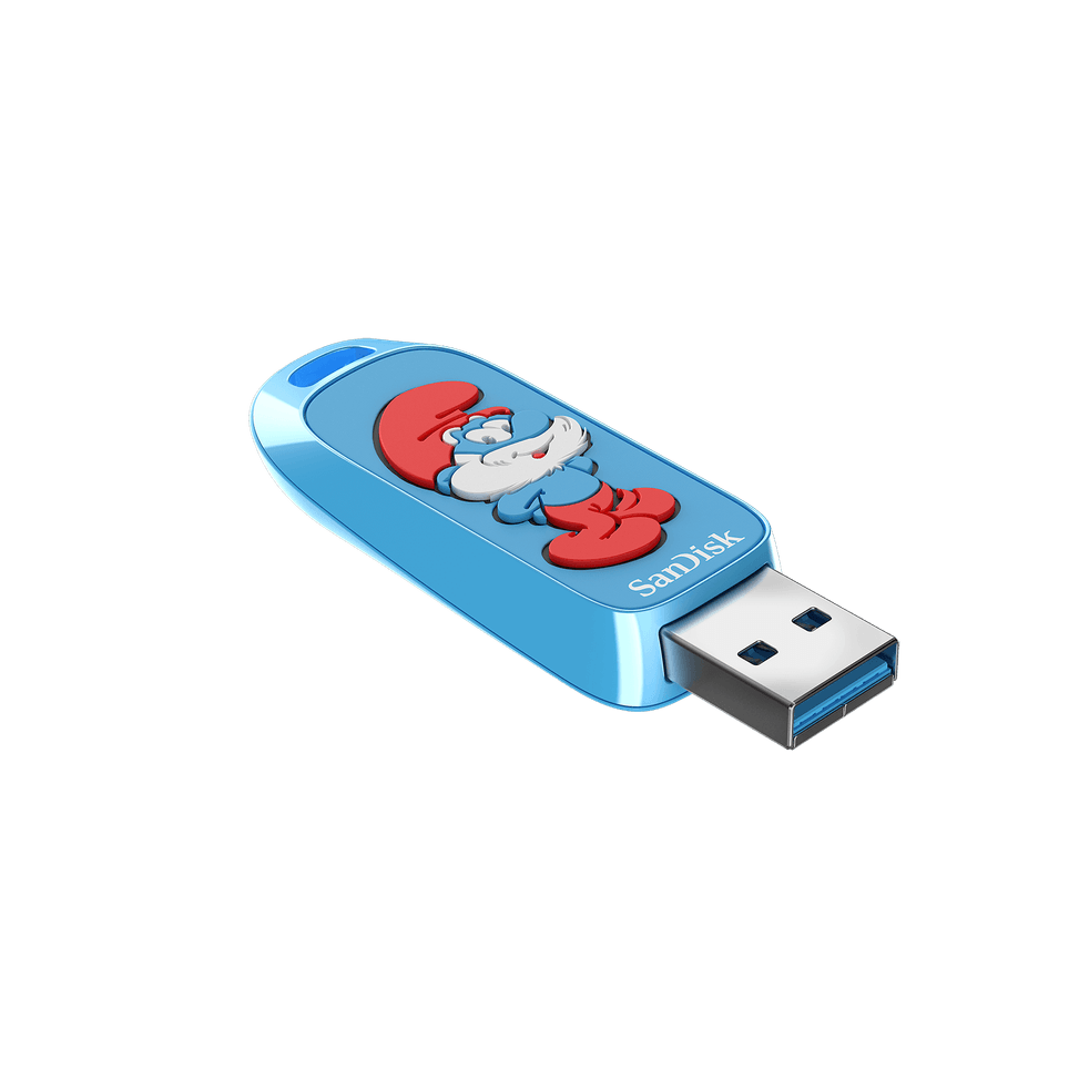 Clé USB SanDisk Les Schtroumpfs - 128 Go — image 2