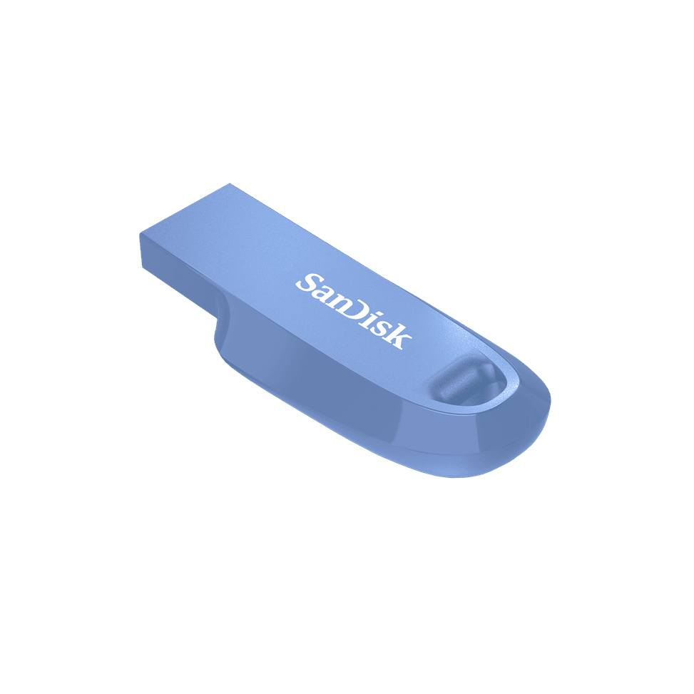 Clé USB 3.2 SanDisk Ultra Curve - 32 Go - India Blue — image 3