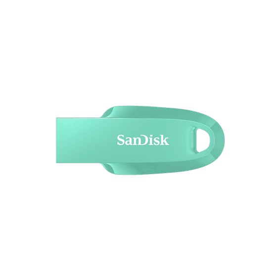 Clé USB 3.2 SanDisk Ultra Curve - 64 Go - Menthe