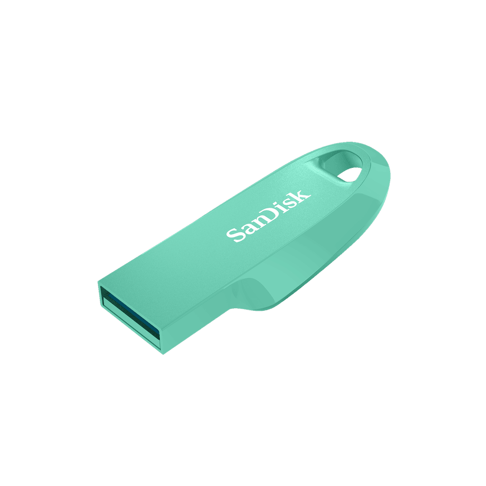 Clé USB 3.2 SanDisk Ultra Curve - 64 Go - Menthe — image 2