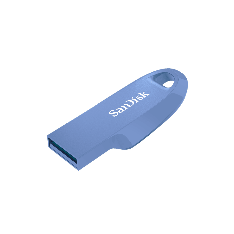 Clé USB 3.2 SanDisk Ultra Curve - 256 Go - India Blue — image 2