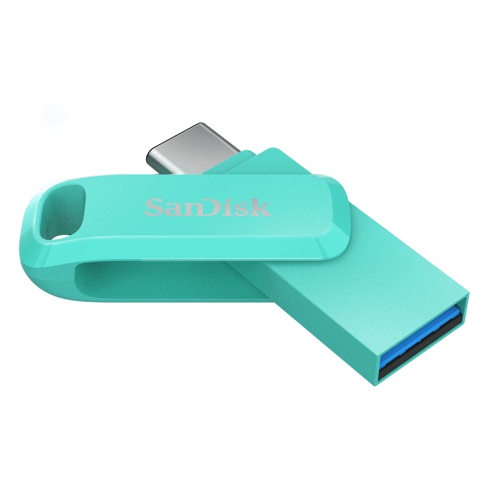 SanDisk Clé double connectique USB Type-C™ Ultra Dual Drive Go - 256 Go - Menthe — image 3