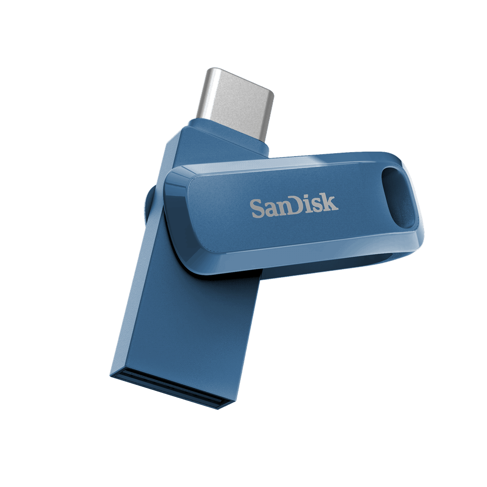 SanDisk Clé double connectique USB Type-C™ Ultra Dual Drive Go - 512 Go - Bleu marine — image 4