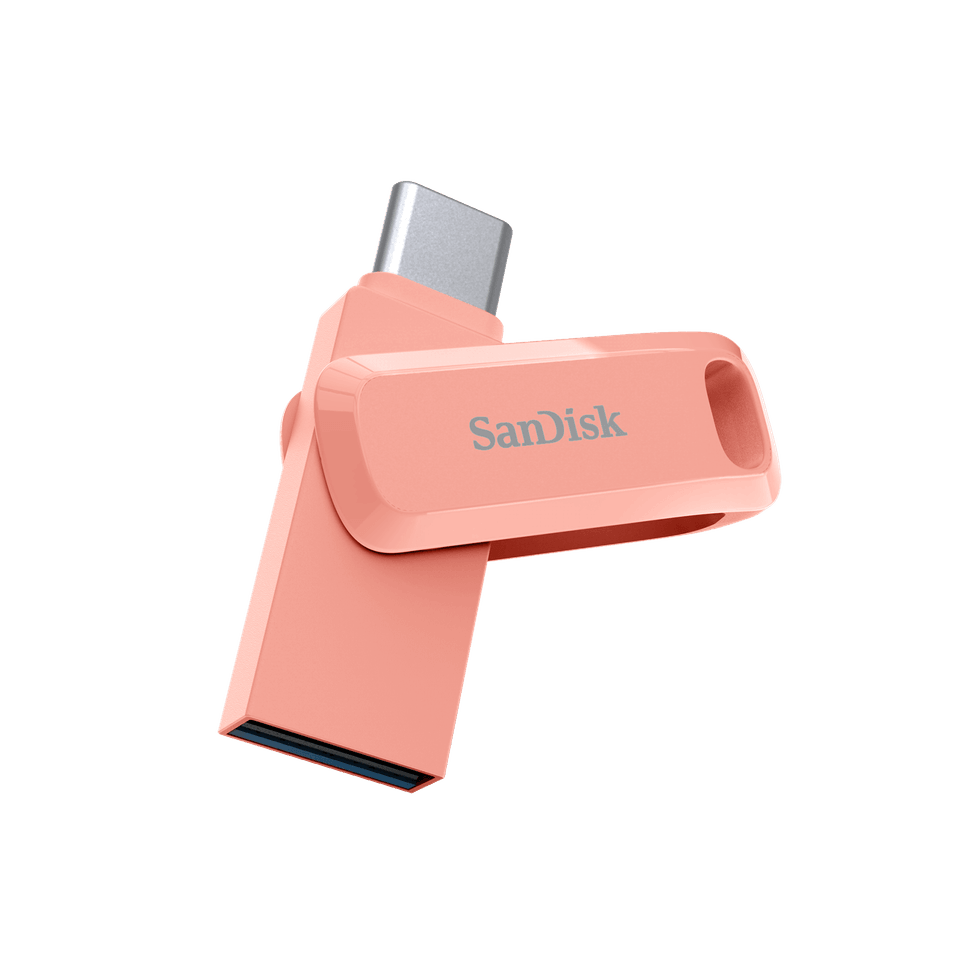 SanDisk Clé double connectique USB Type-C™ Ultra Dual Drive Go - 512 Go - Pêche — image 4