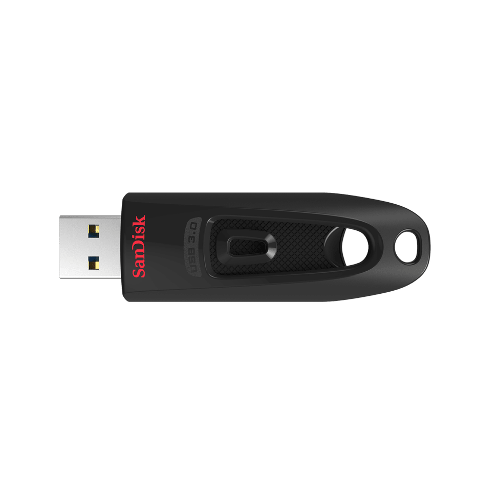 Clef USB 3.0 SanDisk Ultra - 128 Go - Noir — image 3
