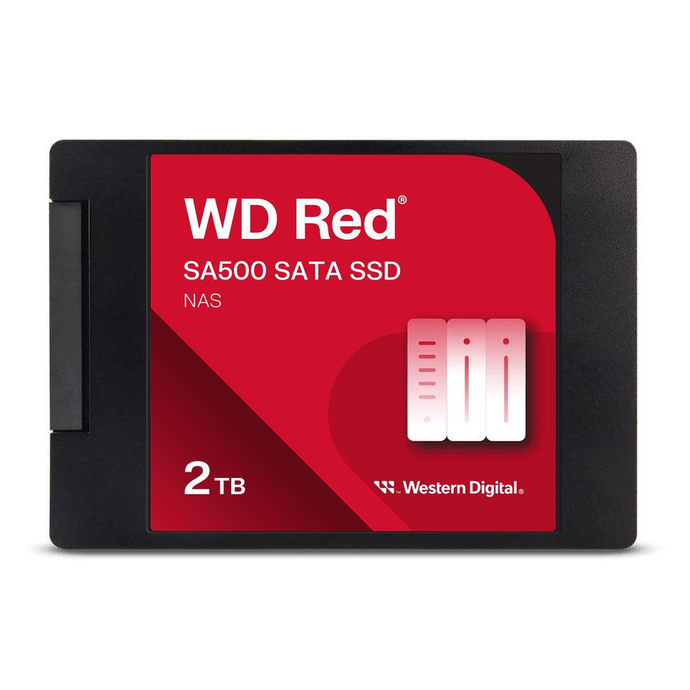 Western Digital Disque SSD SATA NAS SA500 WD Red™ au format 2,5"/7 mm - 2 To — image 1