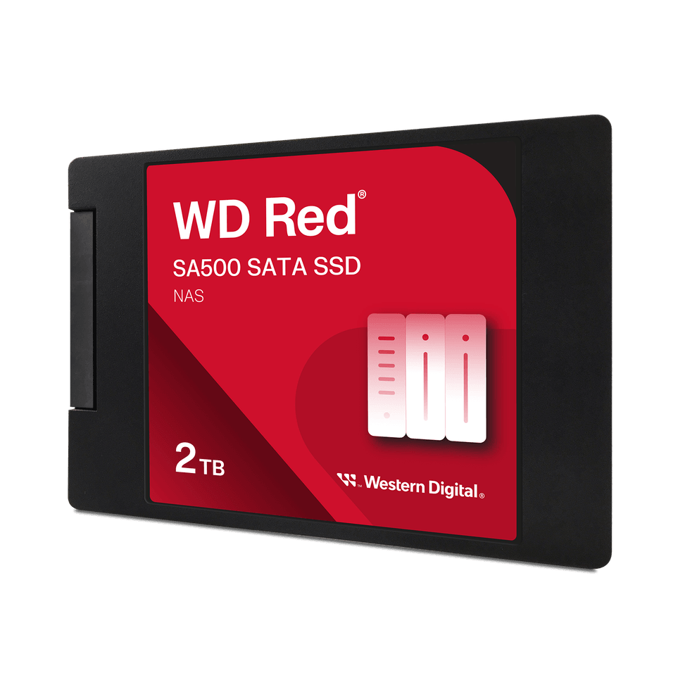 Western Digital Disque SSD SATA NAS SA500 WD Red™ au format 2,5"/7 mm - 2 To — image 2