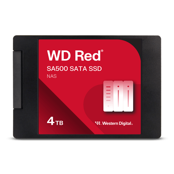 Western Digital Disque SSD SATA NAS SA500 WD Red™ au format 2,5"/7 mm - 4 To