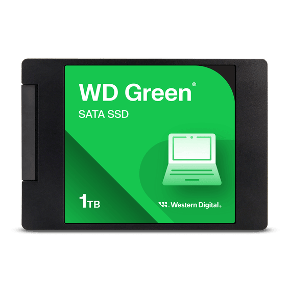 Western Digital Disque SSD SATA WD Green™ au format 2,5"/7 mm - 1 To