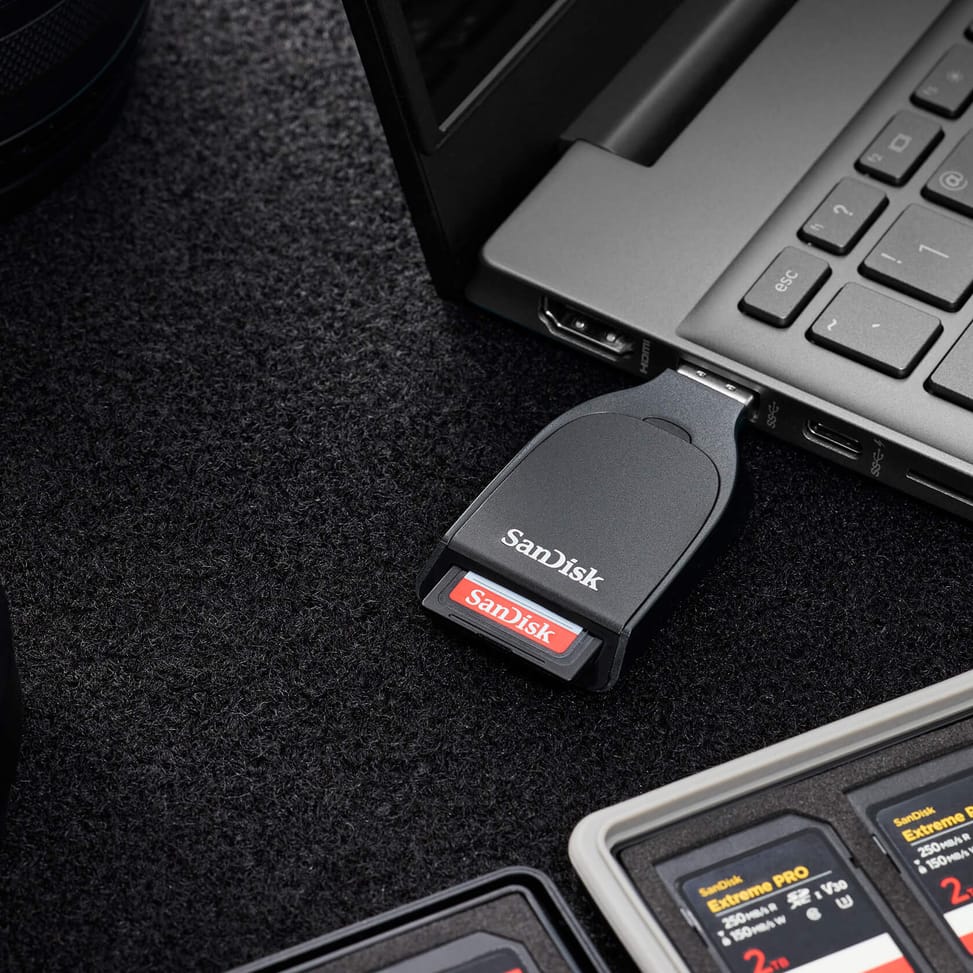 Lecteur USB-A de carte SD UHS-I SanDisk QuickFlow™ — image 4