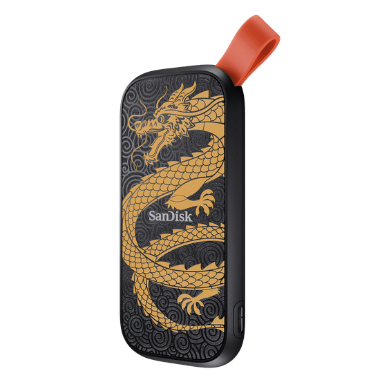 Disque SanDisk Portable SSD (édition Dragon) - 1 To
