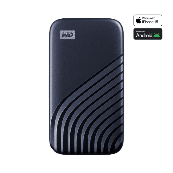 Western Digital My Passport SSD - 500 Go - Bleu