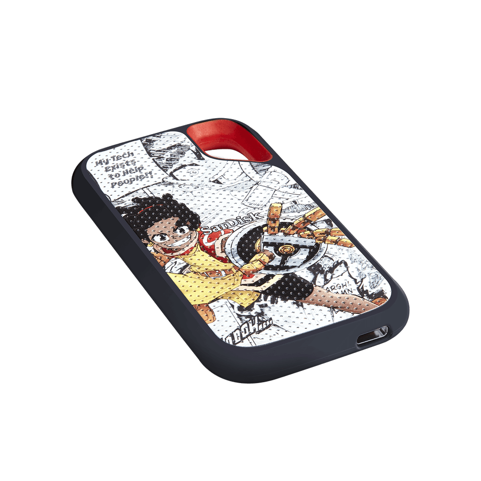SanDisk Extreme Portable SSD – Édition Afro-futurisme - 1 To — image 3