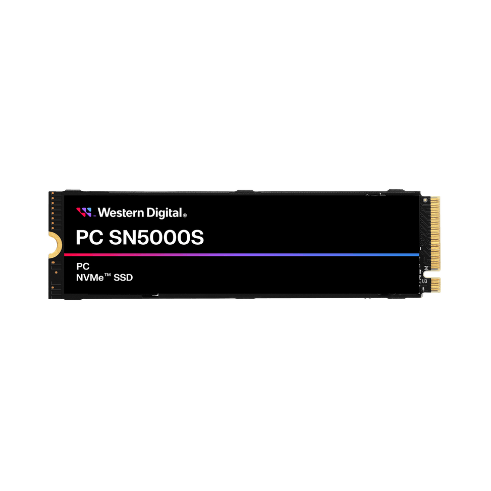 Western Digital Disque SSD NVMe™ PC SN5000S de Western Digital - Format : M.2 2280 - 512 Go - Sécurité : TCG Opal — image 1