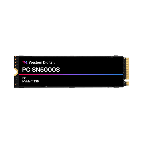 Western Digital Disque SSD NVMe™ PC SN5000S de Western Digital - Format : M.2 2280 - 512 Go - Sécurité : TCG Opal