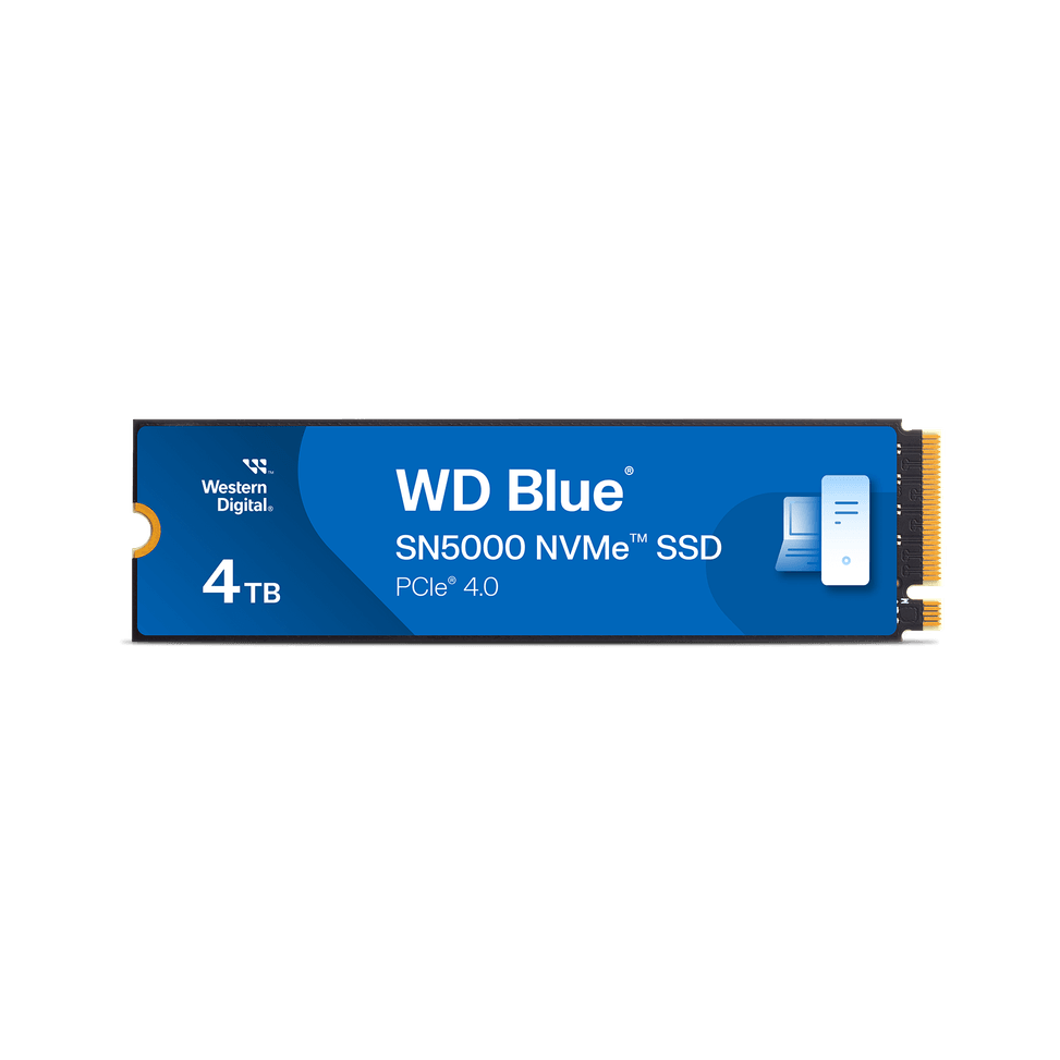 Western Digital Disque SSD WD Blue SN5000 NVMe™ - 4 To — image 1