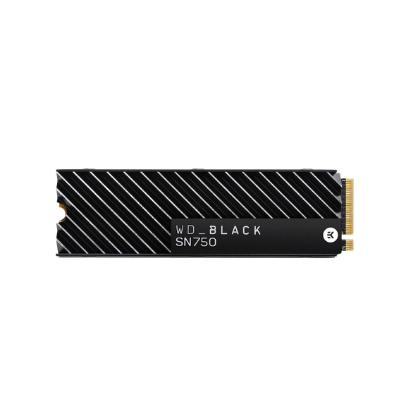 Western Digital WD_BLACK SN750 NVMe™ SSD - Thermique : Avec dissipateur thermique - 500 Go