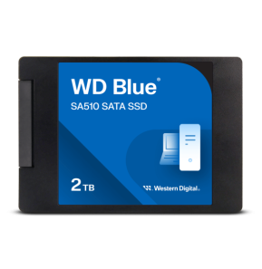 Western Digital Disque SSD SATA WD Blue SA510 au format 2,5"/7 mm (boîtier) - 2 To